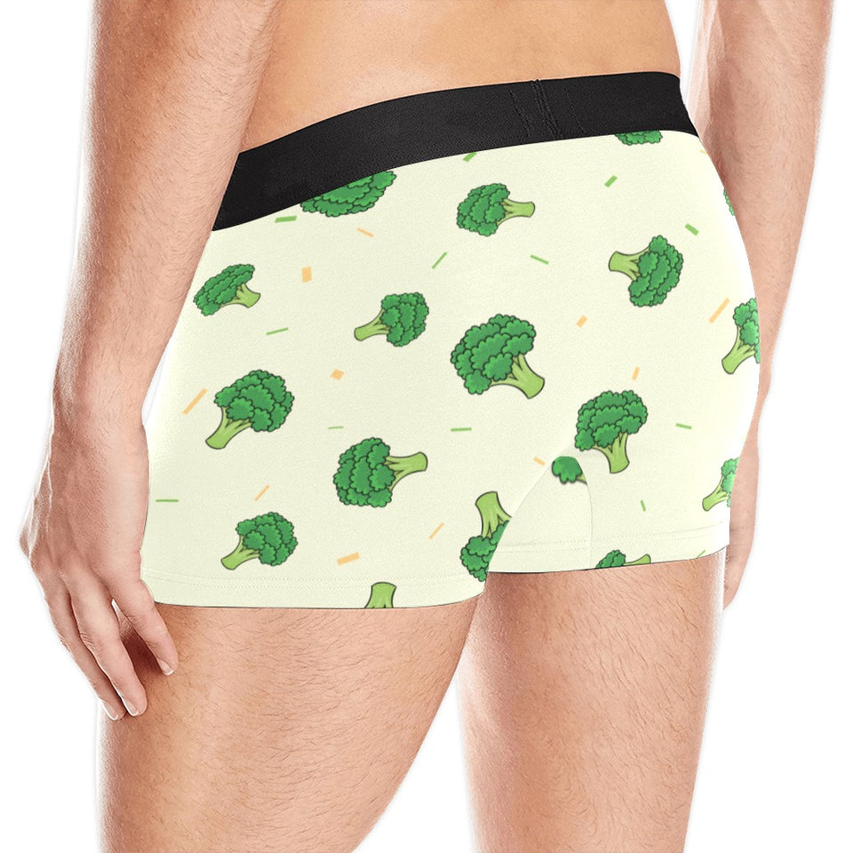 Broccoli pattern Men's All Over Print Boxer Briefs Men's Underwear