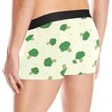 Broccoli pattern Men's All Over Print Boxer Briefs Men's Underwear