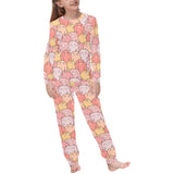 Pig Pattern Print Design 04 Kids' Boys' Girls' All Over Print Pajama Set