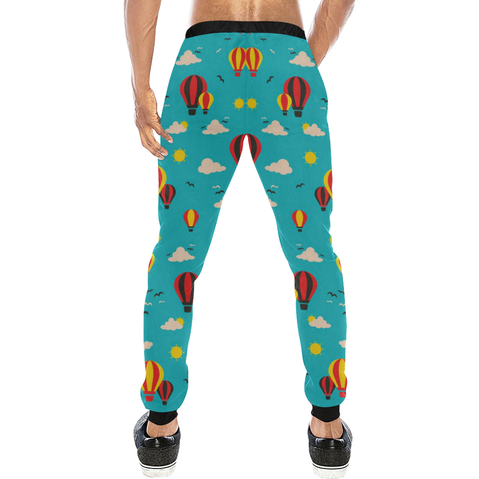 Hot Air Balloon Sky Pattern Unisex Casual Sweatpants