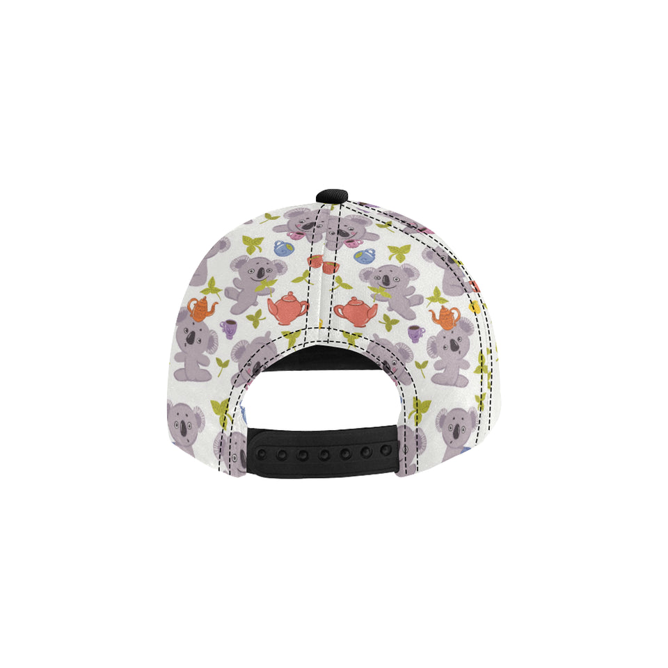 Cute koalas teapots tea All Over Print Snapback Cap