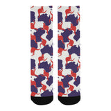 Kangaroo Australian pattern Crew Socks