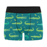 Crocodile pattern Men's All Over Print Boxer Briefs Men's Underwear