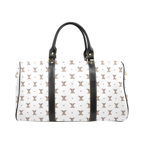 Greyhound Pattern Print Design 05 Travel Bag