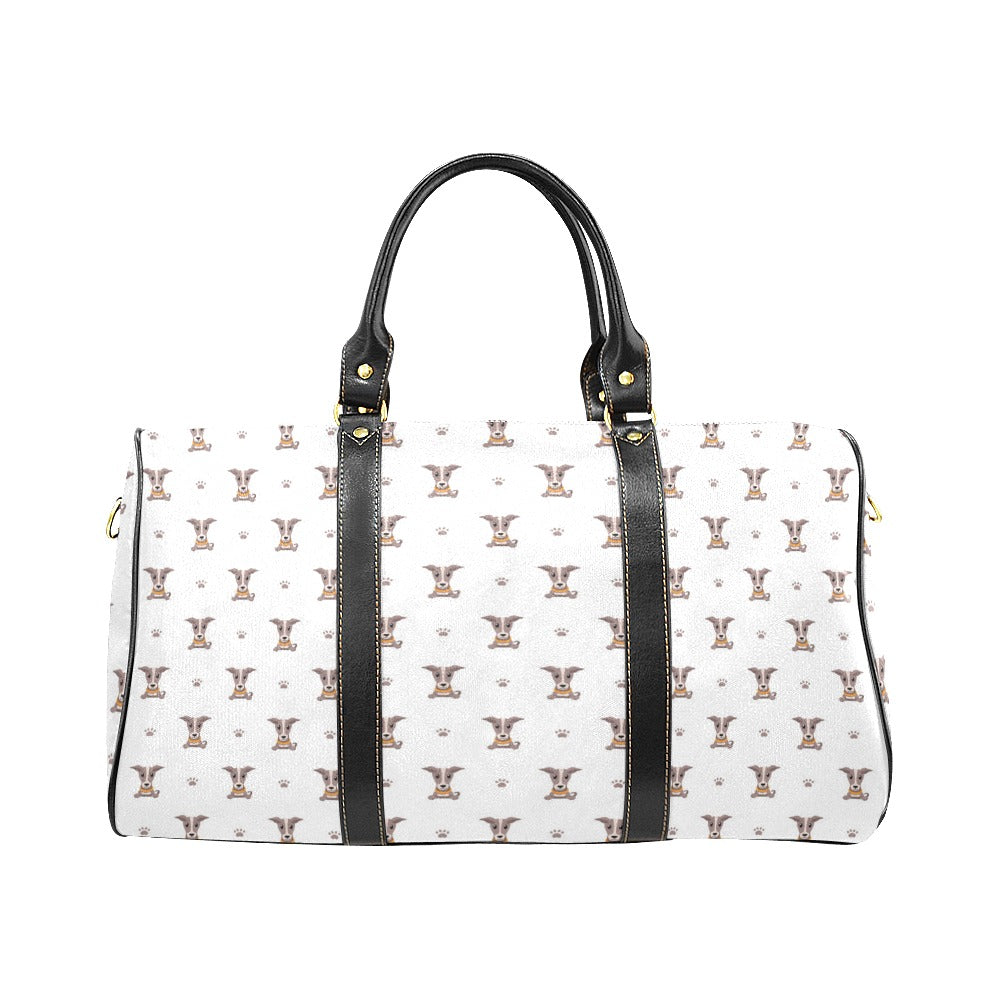 Greyhound Pattern Print Design 05 Travel Bag
