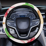 Cake cupcake sweets pattern Car Steering Wheel Cover
