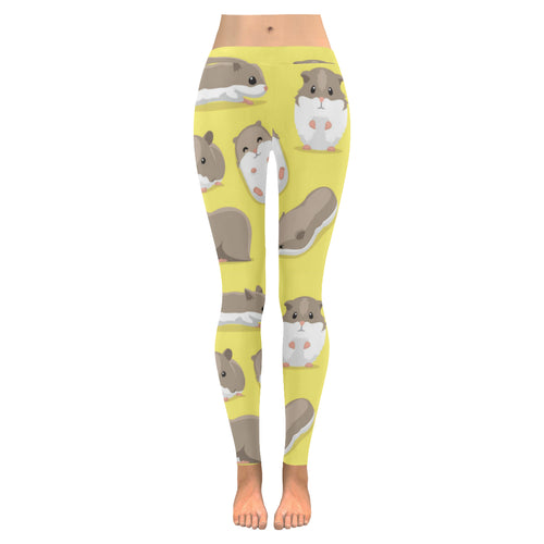 Cute Hamster pattern Women's Legging Fulfilled In US