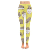 Cute Hamster pattern Women's Legging Fulfilled In US