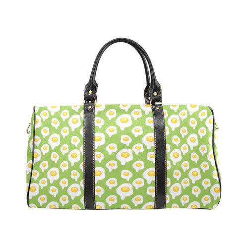 Fried Eggs Pattern Print Design 01 Travel Bag