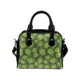 Hop pattern Hop cone background Shoulder Handbag