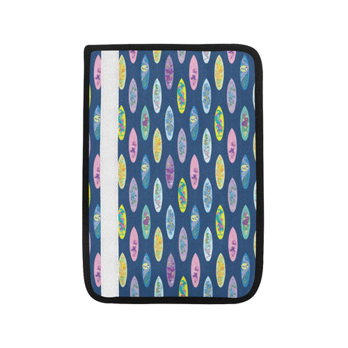 Surfboard Pattern Print Design 03 Car Seat Belt Cover