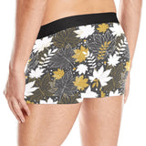 Beautiful gold autumn maple leaf pattern Men's All Over Print Boxer Briefs Men's Underwear