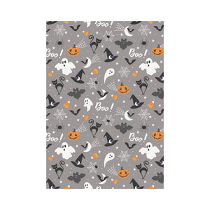 Halloween design pattern House Flag Garden Flag