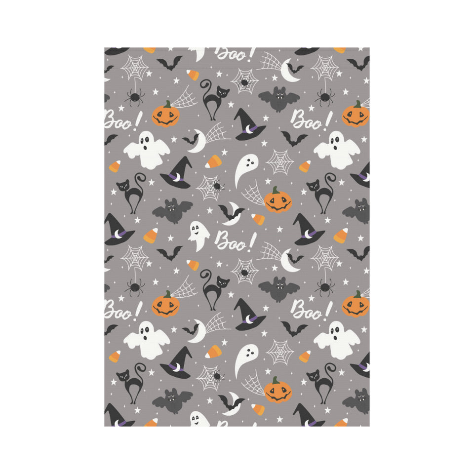 Halloween design pattern House Flag Garden Flag