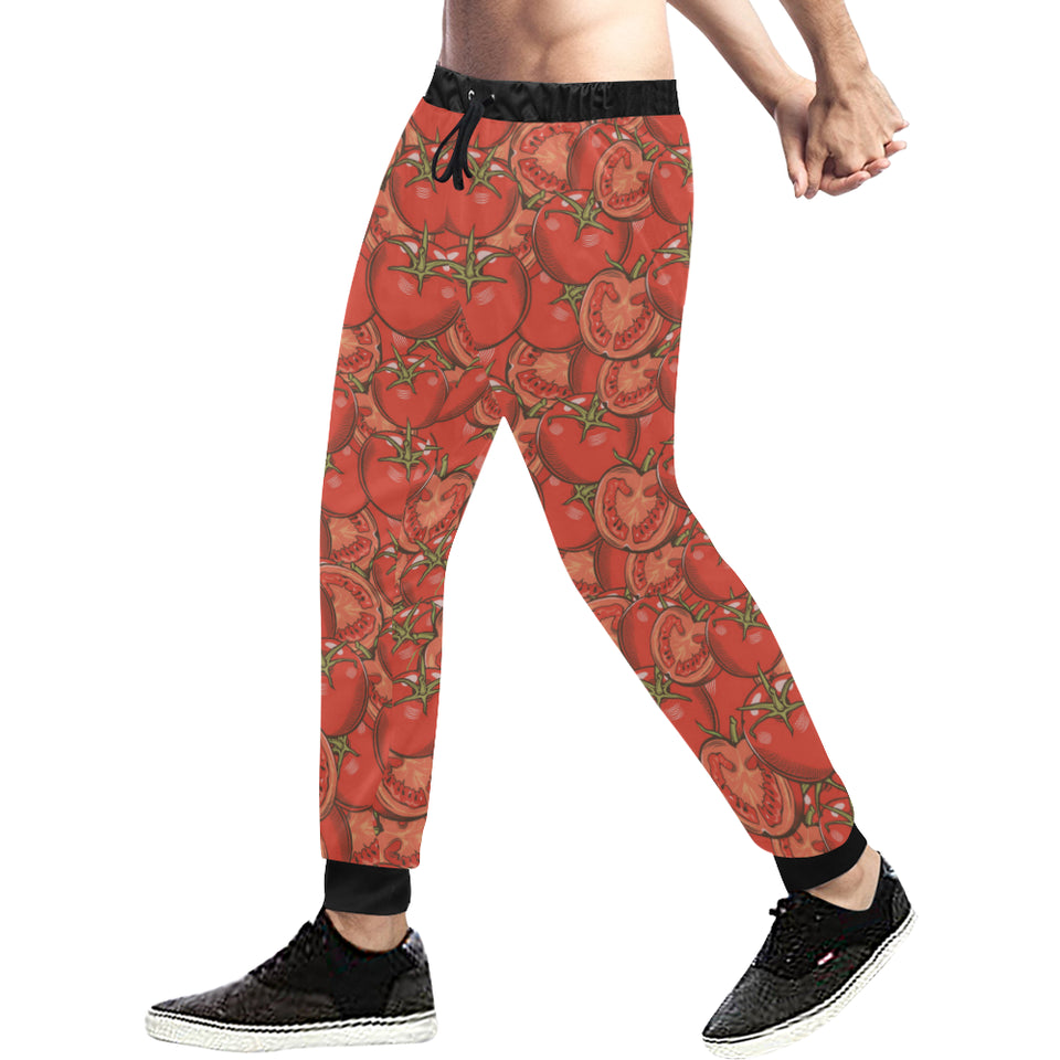 Red Tomato Pattern Unisex Casual Sweatpants