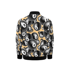 Billiard Ball Pattern Print Design 04 Kids' Boys' Girls' Bomber Jacket