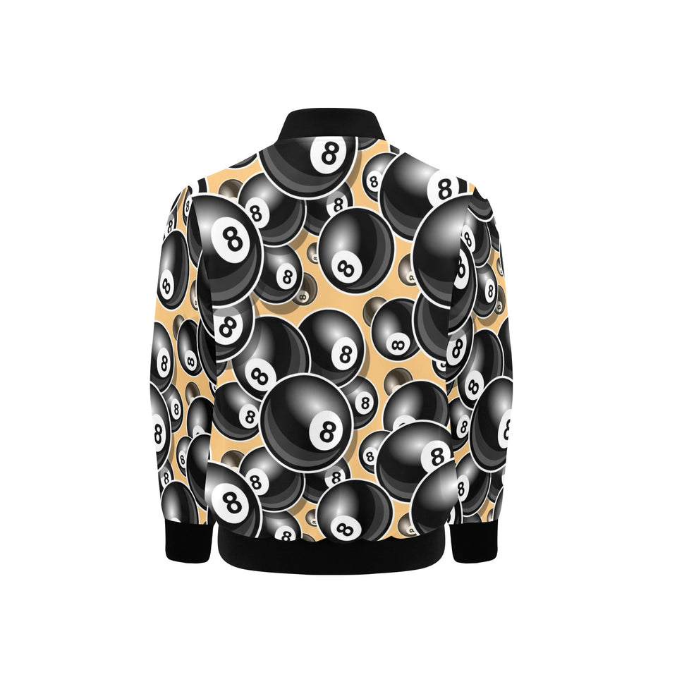 Billiard Ball Pattern Print Design 04 Kids' Boys' Girls' Bomber Jacket