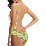 Durian pattern Women's One-Piece Swimsuit