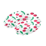 cherry pattern white background U-Shaped Travel Neck Pillow