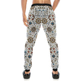 Cute nautical steering wheel anchor pattern Unisex Casual Sweatpants