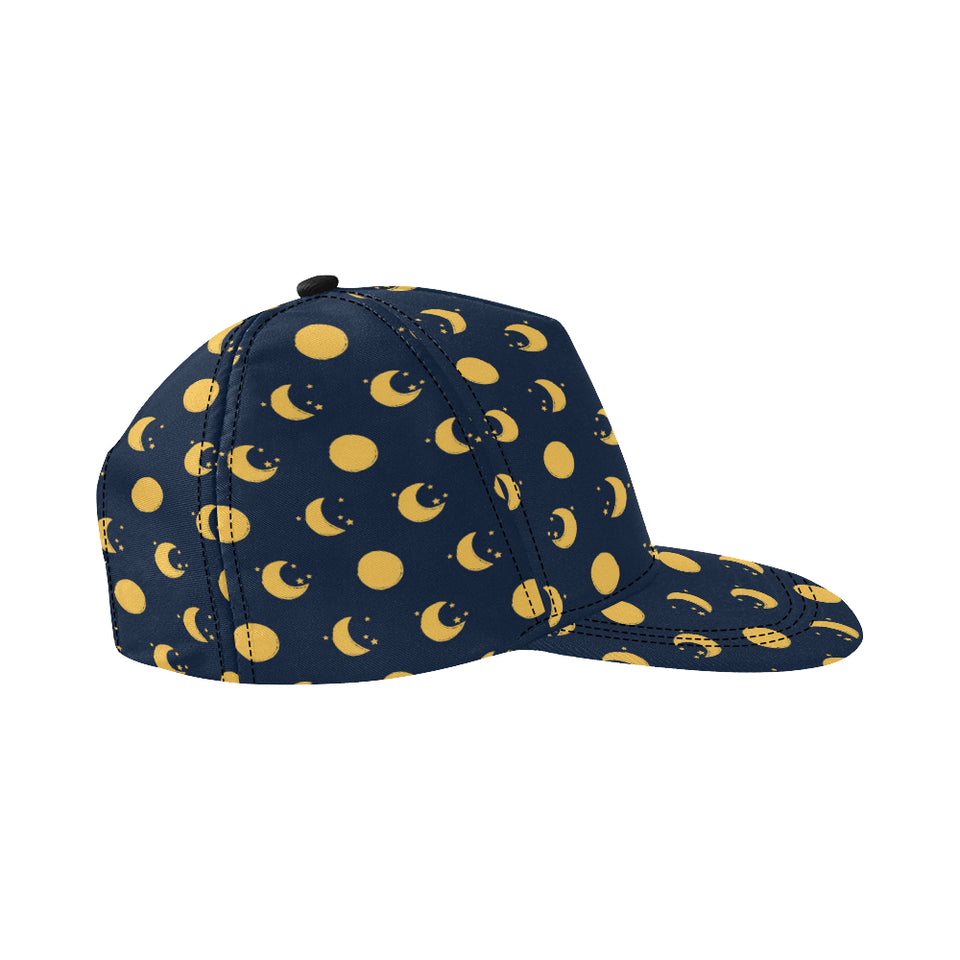 Moon star pattern All Over Print Snapback Cap