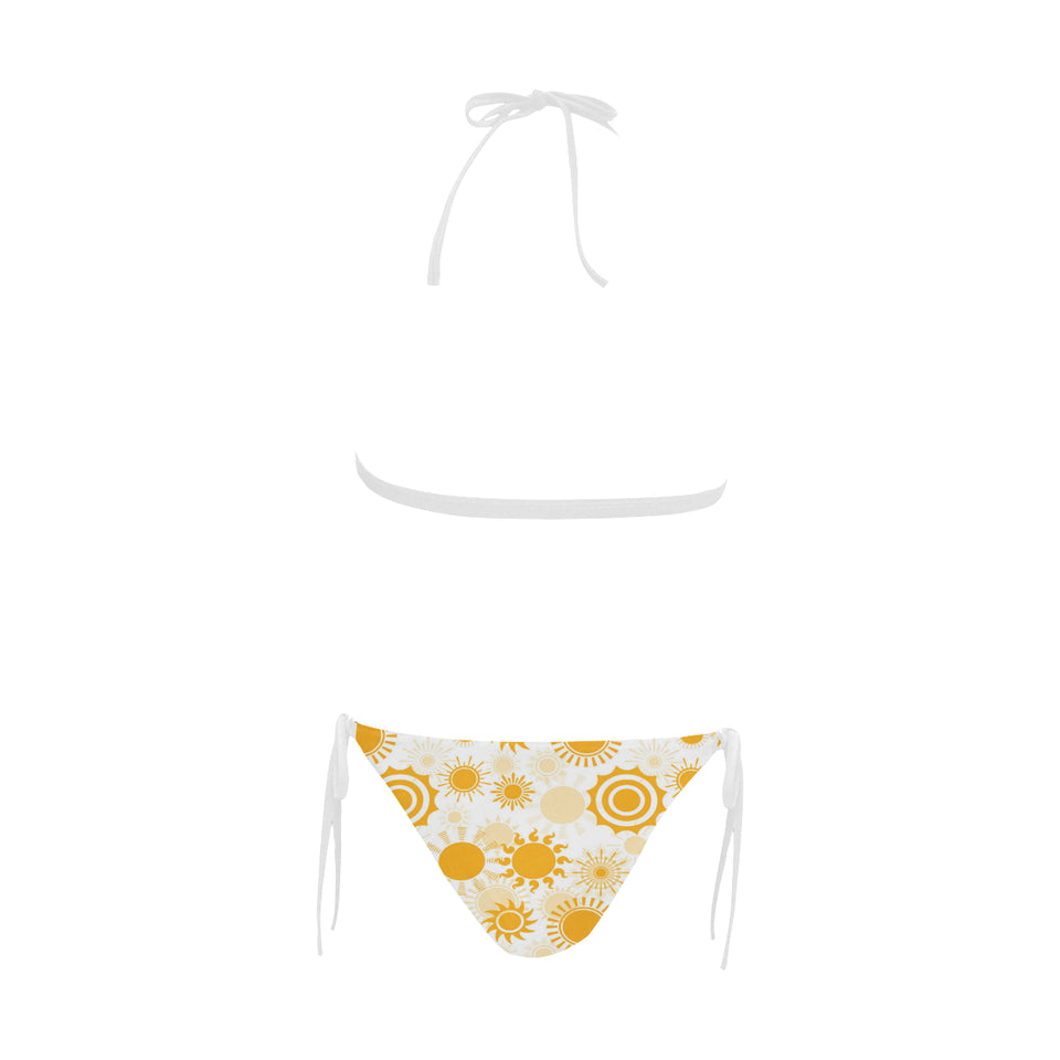 Sun design pattern Sexy Bikinis Two-Piece Swimsuits