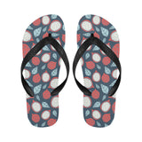 dragon fruits dark blue background Unisex Flip Flops