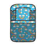 Rainbows Sky Clouds Pattern Car Seat Back Organizer