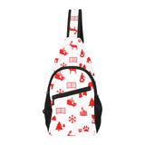 Canada Pattern Print Design 04 All Over Print Chest Bag