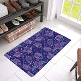 Cute owls pattern boho style ornament Doormat