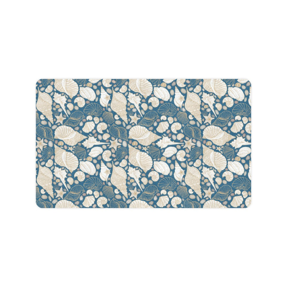 Sea turtle Polynesian Tribal design pattern Doormat