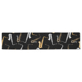 saxophone design pattern Table Runner