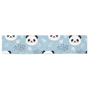 Cute panda pattern Table Runner