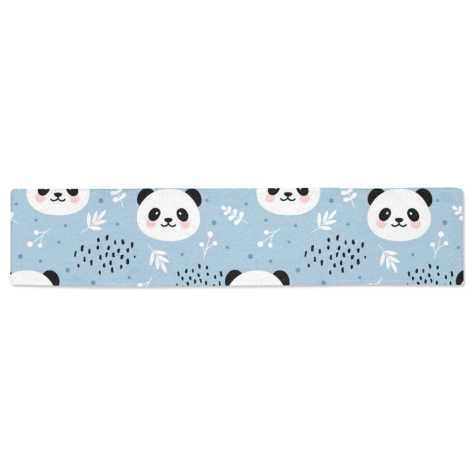 Cute panda pattern Table Runner