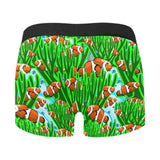 Clown Fish Pattern Print Design 01 Men's All Over Print Boxer Briefs Men's Underwear