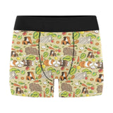 Guinea Pig Pattern Print Design 04 Men's All Over Print Boxer Briefs Men's Underwear