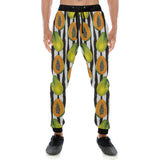 papaya design pattern Unisex Casual Sweatpants