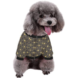 Casino Cards Suits Pattern Print Design 01 All Over Print Pet Dog Round Neck Fuzzy Shirt