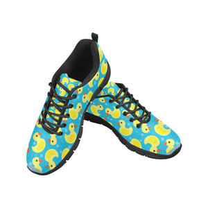 Duck Toy Pattern Print Design 04 Men's Breathable Sneakers ( Model 055)