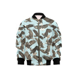 Eagle Pattern Print Design 01 Kids' Boys' Girls' Bomber Jacket
