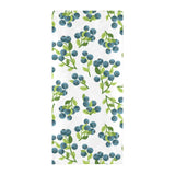 blueberry white background Beach Towel