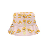 Cute shiba inu dog pattern Unisex Bucket Hat