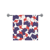 Kangaroo Australian pattern Bath Towel
