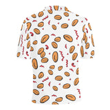 peanuts pattern background Men's All Over Print Polo Shirt