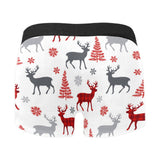 Deer tree snowflakes chrismas pattern Men's All Over Print Boxer Briefs Men's Underwear