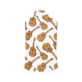 Paint Guitar Pattern Men's Padded Vest