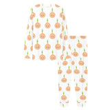 cute onions smiling faces Women's All Over Print Pajama Set