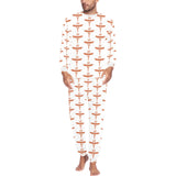 Sausage Pattern Print Design 05 Men's All Over Print Pajama