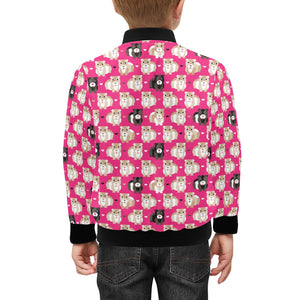 Guinea Pig Pattern Print Design 01 Kids' Boys' Girls' Bomber Jacket