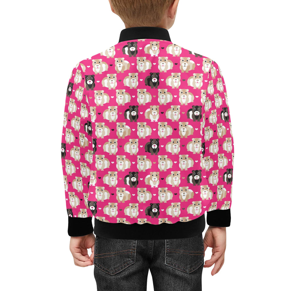 Guinea Pig Pattern Print Design 01 Kids' Boys' Girls' Bomber Jacket